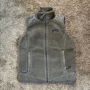 Patagonia Grey Fleece Vest for Women